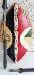 MaxSold Auction: Small maasai shield and tools   - View Royal (British Columbia, Canada) SELLER MANAGED Downsizing Online Auction - Pheasant Lane