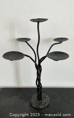 MaxSold Auction: Dog Bite Steel Hand Forged Metal Candlestick  - Pickering (Ontario, Canada) SELLER MANAGED Downsizing Online Auction - Old Brock Road