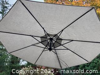 MaxSold Auction: Crate&Barrel Cantilevered Outdoor Umbrella  - Arlington (Massachusetts, USA) PARTNER MANAGED Estate Sale Online Auction - Teel Street