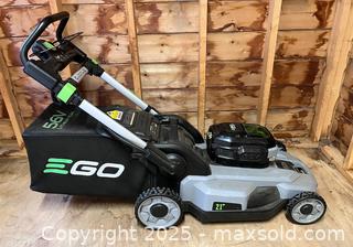 MaxSold Auction: EGO LM2100 Battery-power Lawnmower - Arlington (Massachusetts, USA) PARTNER MANAGED Estate Sale Online Auction - Teel Street