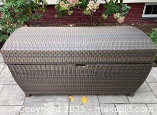 MaxSold Auction: Frontgate All-weather Storage Bin and Cover - Arlington (Massachusetts, USA) PARTNER MANAGED Estate Sale Online Auction - Teel Street