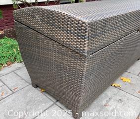 MaxSold Auction: Frontgate All-weather Storage Bin and Cover - Arlington (Massachusetts, USA) PARTNER MANAGED Estate Sale Online Auction - Teel Street