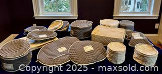 MaxSold Auction: Noritake Porcelain China, in Elysee Pattern -  Service for 10+ - Arlington (Massachusetts, USA) PARTNER MANAGED Estate Sale Online Auction - Teel Street