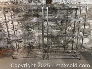 MaxSold Auction: NSF Chrome Shelving - Arlington (Massachusetts, USA) PARTNER MANAGED Estate Sale Online Auction - Teel Street