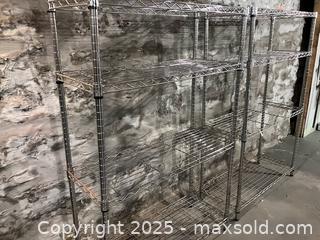 MaxSold Auction: NSF Chrome Shelving - Arlington (Massachusetts, USA) PARTNER MANAGED Estate Sale Online Auction - Teel Street