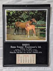 MaxSold Auction: 1971 ADVERTISING CALENDAR - Kingston (Ontario, Canada) SELLER MANAGED Downsizing Online Auction - Rosemund Crescent