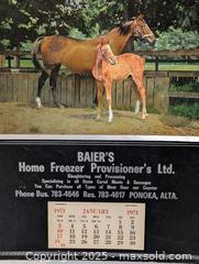 MaxSold Auction: 1971 ADVERTISING CALENDAR - Kingston (Ontario, Canada) SELLER MANAGED Downsizing Online Auction - Rosemund Crescent