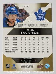 MaxSold Auction: 2020 JOHN TAVARES TORONTO MAPLE LEAFS HOCKEY CARD - Kingston (Ontario, Canada) SELLER MANAGED Downsizing Online Auction - Rosemund Crescent