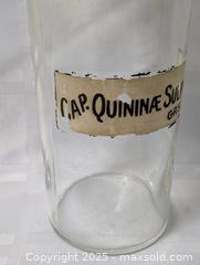 MaxSold Auction: ANTIQUE LIDDED CLEAR GLASS MEDICAL BOTTLE - Kingston (Ontario, Canada) SELLER MANAGED Downsizing Online Auction - Rosemund Crescent