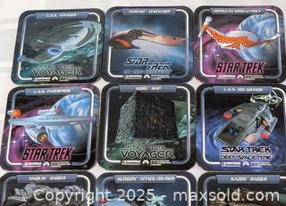 MaxSold Auction: STAR TREK TABLE COASTERS - Kingston (Ontario, Canada) SELLER MANAGED Downsizing Online Auction - Rosemund Crescent
