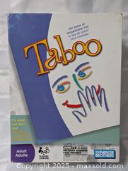 MaxSold Auction: TABOO BOARD GAME - Kingston (Ontario, Canada) SELLER MANAGED Downsizing Online Auction - Rosemund Crescent