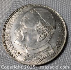 MaxSold Auction: VATICAN POPE THEMED COIN - Kingston (Ontario, Canada) SELLER MANAGED Downsizing Online Auction - Rosemund Crescent