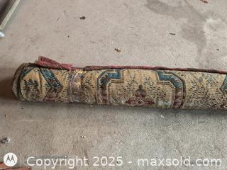 MaxSold Auction: Large Hand Knotted Rug Antique 10x12 - Loyalist (Ontario, Canada) SELLER MANAGED Estate Sale Online Auction - County Road 2