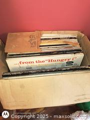 MaxSold Auction: Record album Box lot like new  - Loyalist (Ontario, Canada) SELLER MANAGED Estate Sale Online Auction - County Road 2