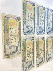 MaxSold Auction: Canadian One Dollar Bill Lot - St. Catharines (Ontario, Canada) SELLER MANAGED Estate Sale Online Auction - Monique Crescent