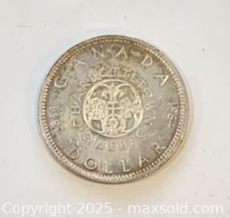 MaxSold Auction: Canadian Silver Dollar Coin 1984 - St. Catharines (Ontario, Canada) SELLER MANAGED Estate Sale Online Auction - Monique Crescent