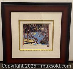 MaxSold Auction: Framed Limited Edition Reproduction Winter in the Woods Canadian Artist Tom Thomson  - St. Catharines (Ontario, Canada) SELLER MANAGED Estate Sale Online Auction - Monique Crescent
