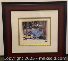 MaxSold Auction: Framed Limited Edition Reproduction Winter in the Woods Canadian Artist Tom Thomson  - St. Catharines (Ontario, Canada) SELLER MANAGED Estate Sale Online Auction - Monique Crescent