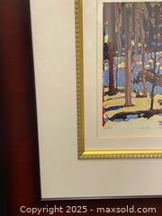 MaxSold Auction: Framed Limited Edition Reproduction Winter in the Woods Canadian Artist Tom Thomson  - St. Catharines (Ontario, Canada) SELLER MANAGED Estate Sale Online Auction - Monique Crescent