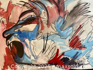 MaxSold Auction: Niagara Artist Catherine (Cathy) Brady Mixed Media. Niagara Artist Cathy Brady Painting. Showcased at the Marilyn Walker Museum of Fine Art - St. Catharines (Ontario, Canada) SELLER MANAGED Estate Sale Online Auction - Monique Crescent