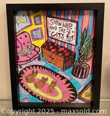 MaxSold Auction: Niagara Folk Art Painting by Artist Alexandra Powell - St. Catharines (Ontario, Canada) SELLER MANAGED Estate Sale Online Auction - Monique Crescent