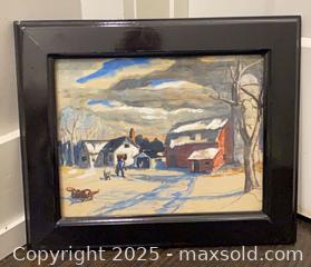 MaxSold Auction: Original Canadian Artist John Blanchard Watercolour and Ink - St. Catharines (Ontario, Canada) SELLER MANAGED Estate Sale Online Auction - Monique Crescent