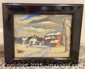 MaxSold Auction: Original Canadian Artist John Blanchard Watercolour and Ink - St. Catharines (Ontario, Canada) SELLER MANAGED Estate Sale Online Auction - Monique Crescent
