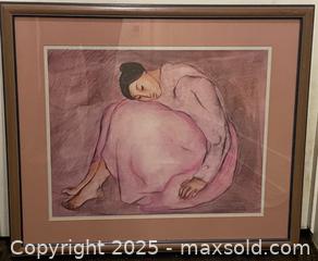 MaxSold Auction: R.C. Gorman 1987 Lady Snoozing  - St. Catharines (Ontario, Canada) SELLER MANAGED Estate Sale Online Auction - Monique Crescent