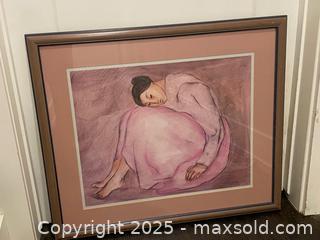 MaxSold Auction: R.C. Gorman 1987 Lady Snoozing  - St. Catharines (Ontario, Canada) SELLER MANAGED Estate Sale Online Auction - Monique Crescent