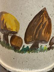 MaxSold Auction: Vintage Pottery Milk Jug Canister Set Hand Painted. In excellent condition  - St. Catharines (Ontario, Canada) SELLER MANAGED Estate Sale Online Auction - Monique Crescent