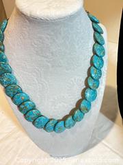 MaxSold Auction: 4 necklaces of turquoise blue and green - Port Townsend (Washington, USA) PARTNER MANAGED Estate Sale Online Auction - Rosewood Street