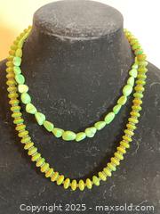 MaxSold Auction: 4 necklaces of turquoise blue and green - Port Townsend (Washington, USA) PARTNER MANAGED Estate Sale Online Auction - Rosewood Street