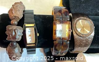 MaxSold Auction: 9 Unique watches, 4 bracelets and one necklace - Port Townsend (Washington, USA) PARTNER MANAGED Estate Sale Online Auction - Rosewood Street