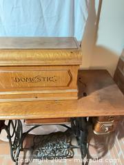 MaxSold Auction: Antique sewing machine table - Port Townsend (Washington, USA) PARTNER MANAGED Estate Sale Online Auction - Rosewood Street
