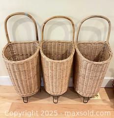 MaxSold Auction: Baskets, group 1, rolling - Port Townsend (Washington, USA) PARTNER MANAGED Estate Sale Online Auction - Rosewood Street