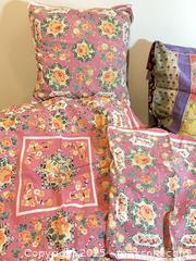 MaxSold Auction: Boho Quilt and pillows - Port Townsend (Washington, USA) PARTNER MANAGED Estate Sale Online Auction - Rosewood Street