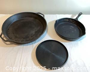 MaxSold Auction: Cast-iron pans, Lodge, Wagner - Port Townsend (Washington, USA) PARTNER MANAGED Estate Sale Online Auction - Rosewood Street
