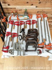 MaxSold Auction: Clamps!  - Port Townsend (Washington, USA) PARTNER MANAGED Estate Sale Online Auction - Rosewood Street