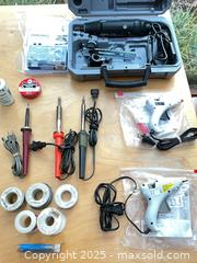 MaxSold Auction: Dremel, soldering, glue  - Port Townsend (Washington, USA) PARTNER MANAGED Estate Sale Online Auction - Rosewood Street