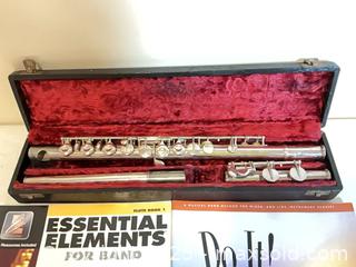MaxSold Auction: Flute in case - Port Townsend (Washington, USA) PARTNER MANAGED Estate Sale Online Auction - Rosewood Street