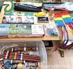 MaxSold Auction: Fun and games - Port Townsend (Washington, USA) PARTNER MANAGED Estate Sale Online Auction - Rosewood Street
