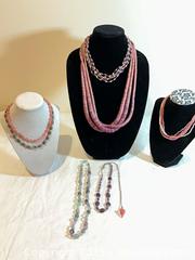 MaxSold Auction: Jade, amethyst, quartz necklaces,  - Port Townsend (Washington, USA) PARTNER MANAGED Estate Sale Online Auction - Rosewood Street