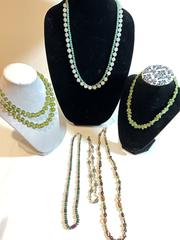 MaxSold Auction: Jade and other green necklaces - Port Townsend (Washington, USA) PARTNER MANAGED Estate Sale Online Auction - Rosewood Street