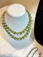MaxSold Auction: Jade and other green necklaces - Port Townsend (Washington, USA) PARTNER MANAGED Estate Sale Online Auction - Rosewood Street