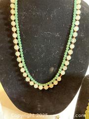 MaxSold Auction: Jade and other green necklaces - Port Townsend (Washington, USA) PARTNER MANAGED Estate Sale Online Auction - Rosewood Street