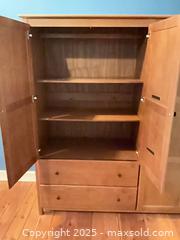 MaxSold Auction: Large Wood Wardrobe made by Grain - Port Townsend (Washington, USA) PARTNER MANAGED Estate Sale Online Auction - Rosewood Street