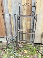 MaxSold Auction: Metal plant stands - Port Townsend (Washington, USA) PARTNER MANAGED Estate Sale Online Auction - Rosewood Street