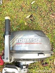 MaxSold Auction: Outboard four stroke motor, TOHATSU - Port Townsend (Washington, USA) PARTNER MANAGED Estate Sale Online Auction - Rosewood Street