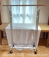 MaxSold Auction: Rolling Clothes Rack, closet/Jewelry storage - Port Townsend (Washington, USA) PARTNER MANAGED Estate Sale Online Auction - Rosewood Street