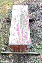 MaxSold Auction: Rustic Wood Outdoor Furniture - Port Townsend (Washington, USA) PARTNER MANAGED Estate Sale Online Auction - Rosewood Street